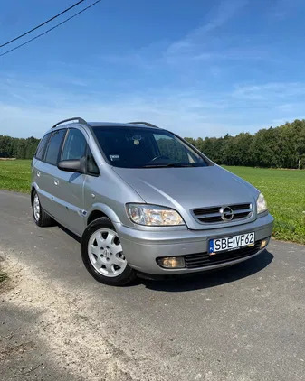 samochody osobowe Opel Zafira cena 5900 przebieg: 347000, rok produkcji 2004 z Puszczykowo